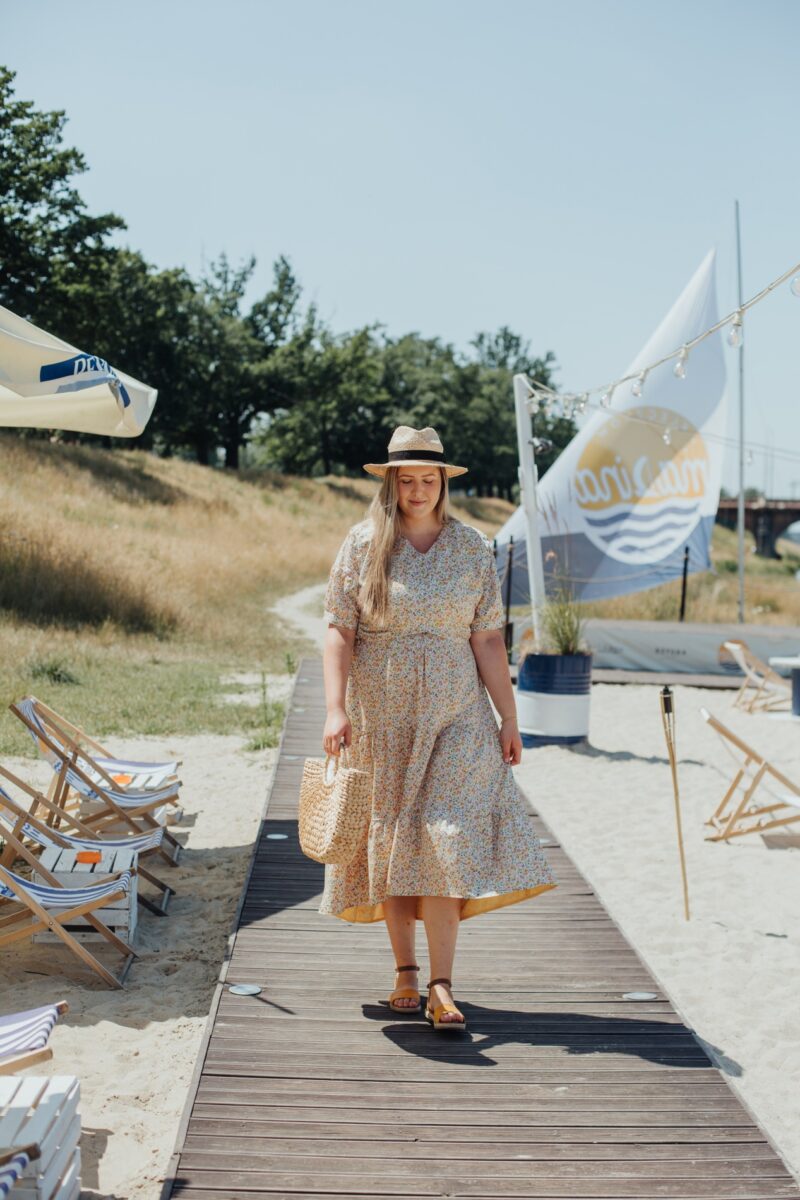 Ciąża i karmienie w jednej sukienkce - Simply Boho
